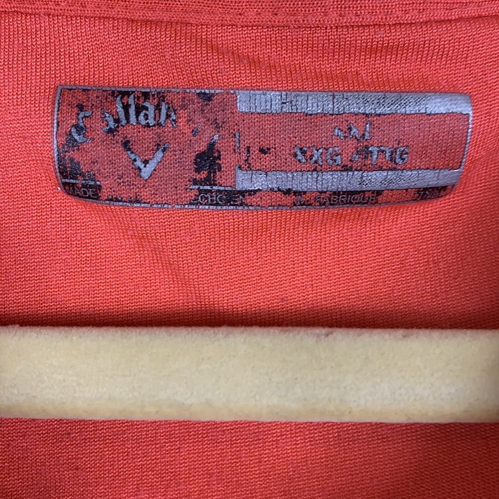 Callaway peach short sleeved golf polo 2XL - Picture 5 of 6